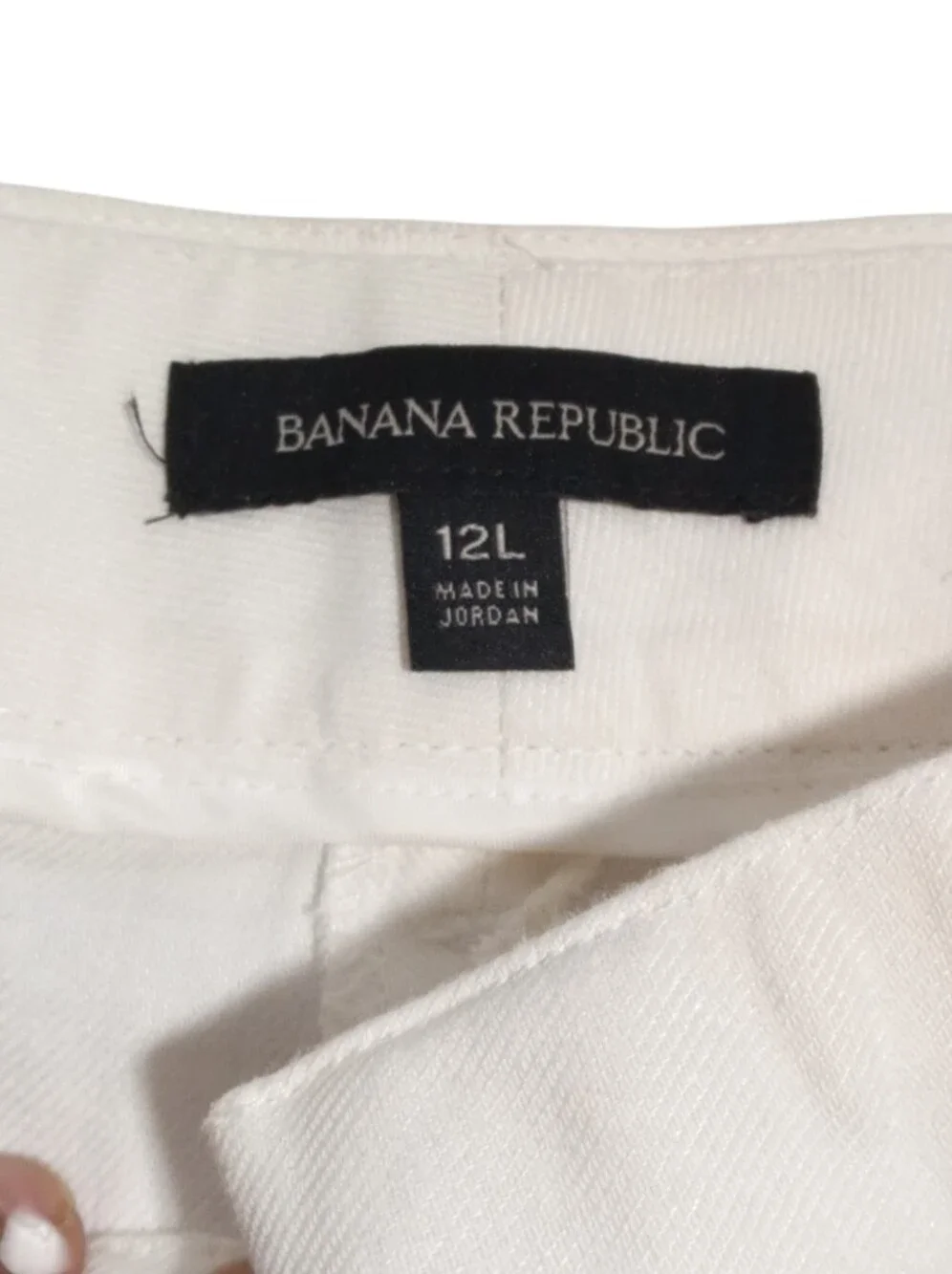 Banana Republic High Waist Linen Wide Leg Tie Waist Career Pants Size 12L